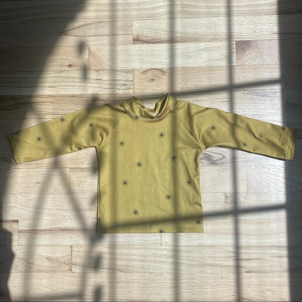 Ollie + Squish - 6 month rashguard